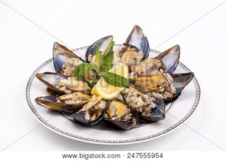 Seafood; Stuffed Mussels (midye Dolma), Mediterranean Cuisine