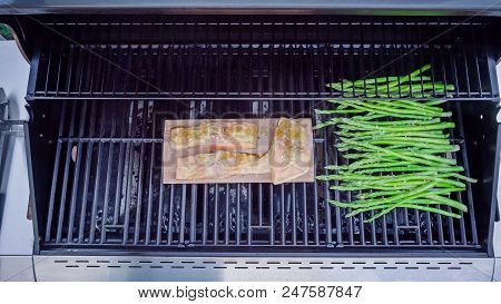 Grilled Salmon On Plank