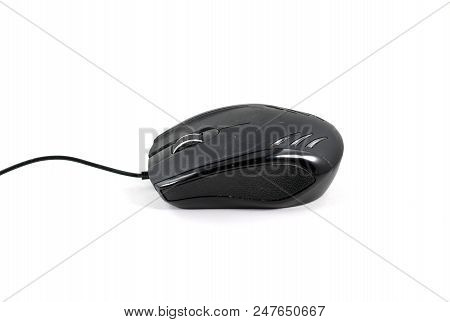 Black Wired Usb Mouse