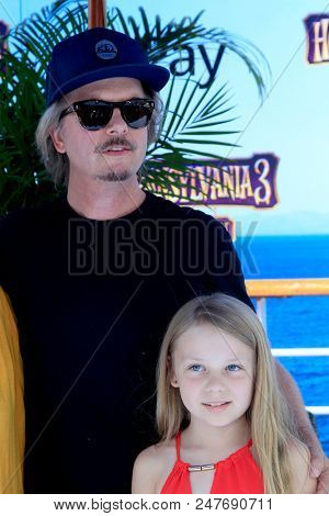 LOS ANGELES - JUN 30:  David Spade,  Harper Spade at the 