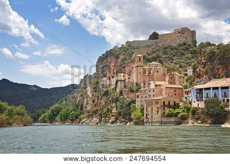 Village Of Miravet, Tarragona Province, Catalonia, Spain