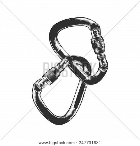 Vector Engraved Style Illustration For Posters, Decoration And Print. Hand Drawn Sketch Of Block Cha