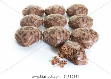 bolos de chocolate