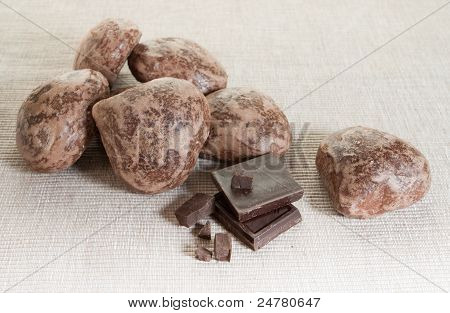 bolos de chocolate
