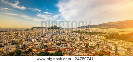 Cityscape of Athens from Acropolis