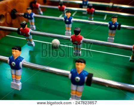 2018, Football, Blur Background, Table Football Game. Argentina, Belgium, Brazil, Columbia, Croatia,