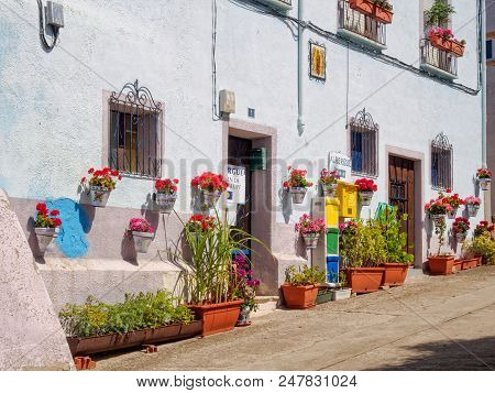 Albergue Virgen De Guadalupe In The Old Part Of The Village - Ciruena, La Rioja, Spain, 9 September 