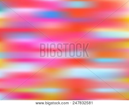 Organic Texture Design From Watercolor Painting,vector Background Colorful Can Be Used In Cover Desi