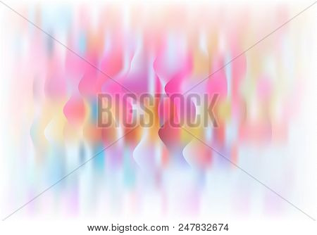 Organic Texture Design From Watercolor Painting,vector Background Colorful Can Be Used In Cover Desi