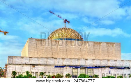 Jemma Al Djazair, The Grand Mosque Of Algiers Under Construction. It Is The Third Largest Mosque In 
