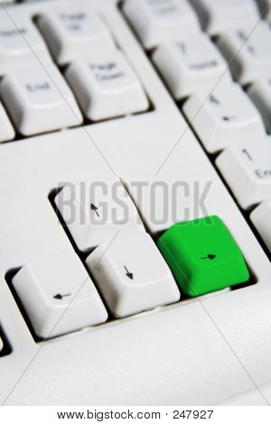 Šipky vpravo Green