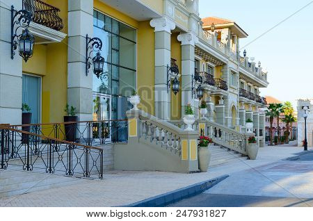 Sharm El Sheikh, Egypt - May 12, 2018: Il Mercato Hotel & Spa In Business And Shopping District Of I