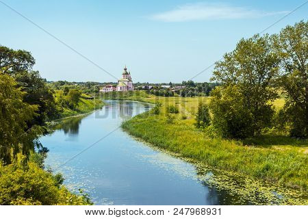 Beautiful View Of Suzdal. Golden Ring Of Russia.