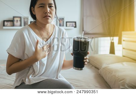 Gastroesophageal Reflux Disease,because The Esophageal Sphincter That Separates The Esophagus And St