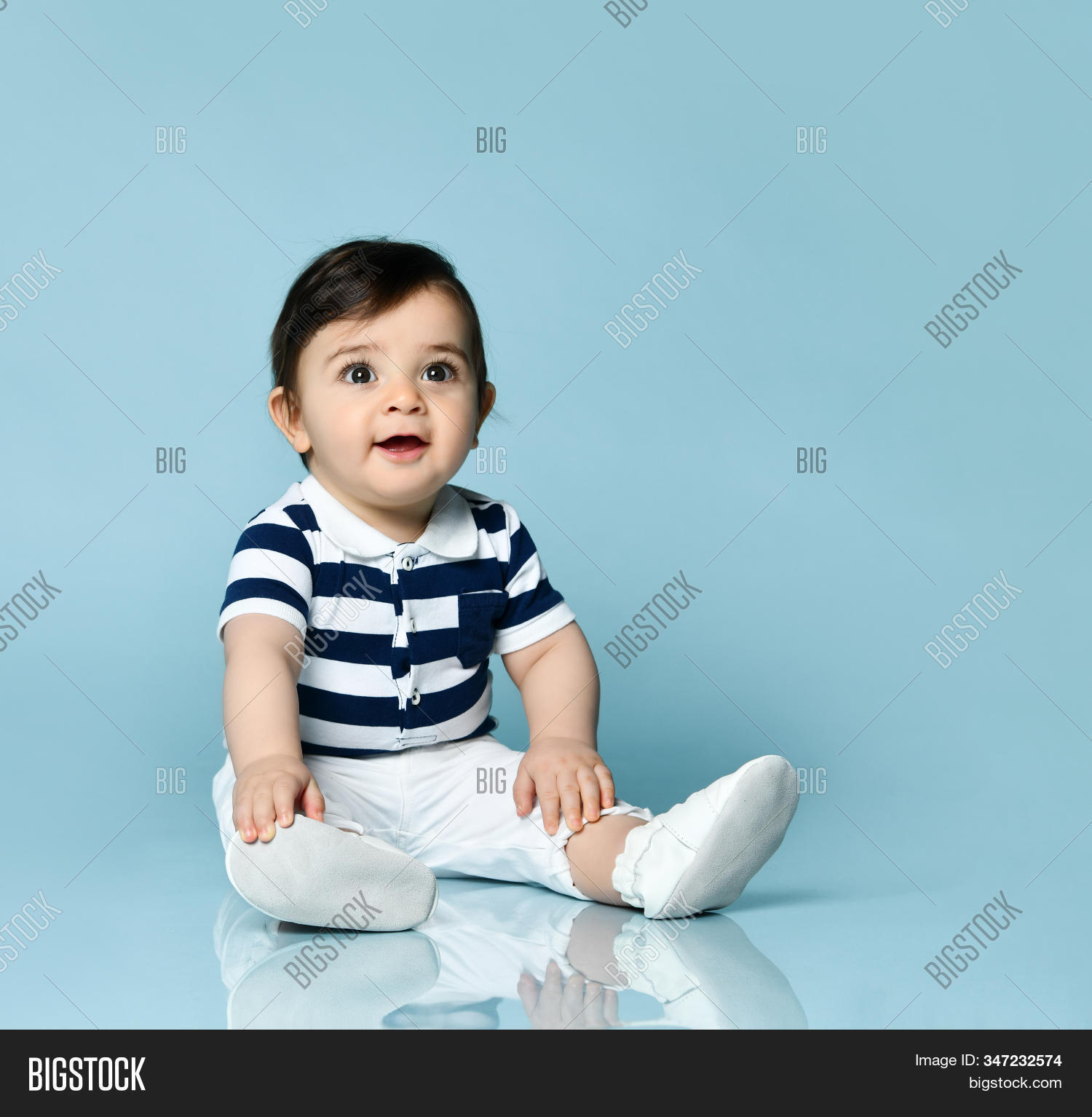 baby boy white booties