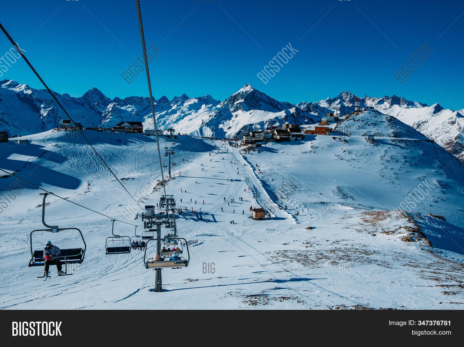 Downhill Skiing Resort Image & Photo (Free Trial) Bigstock