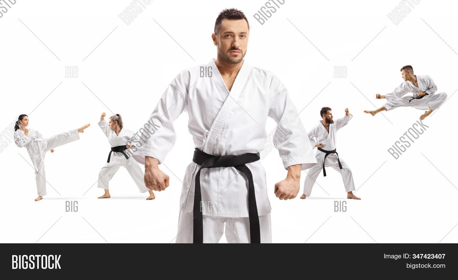 Karate Master Black Image & Photo (Free Trial) Bigstock