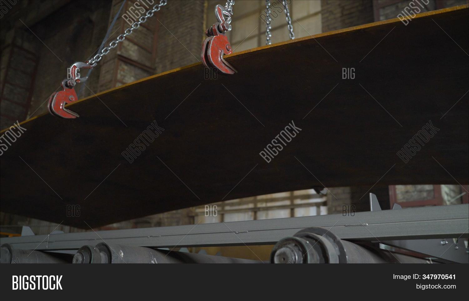Crane Chain Hook Black Image & Photo (Free Trial) Bigstock
