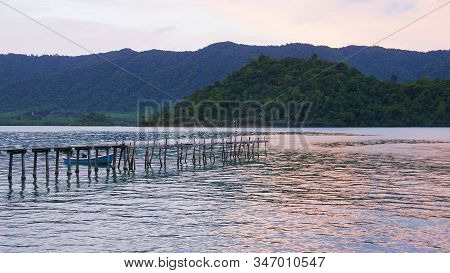 Peaceful Evening At The Sea