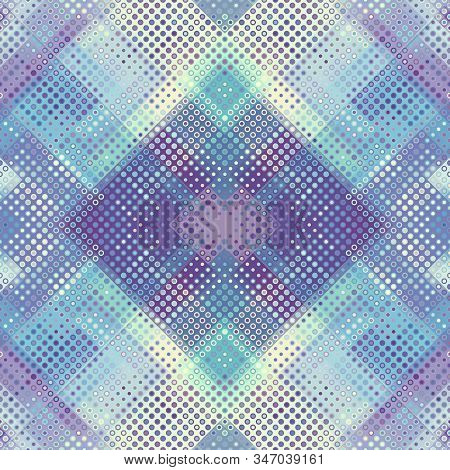 Geometric Abstract Pattern In Low Poly Style.