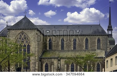 Ploermel, Brittany, France - May 30: Chapel Of The Brothers Of La Mennais (chapelle Des Freres De La