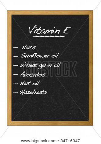 Vitamina e.