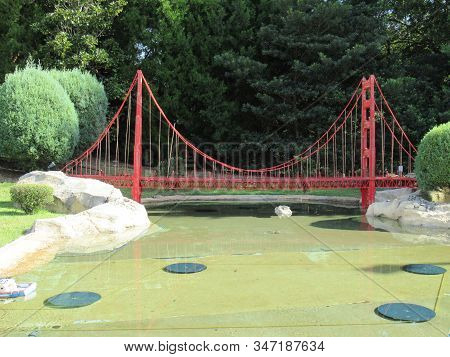 Winter Haven, Fl - Nov 26: Miniland Usa - California At Legoland Theme Park In Winter Haven, Florida