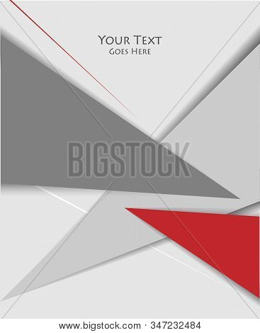 Bright Vector Modern Design Template. Annual Report Elements For Your Work. Colorful Layout, Magazin