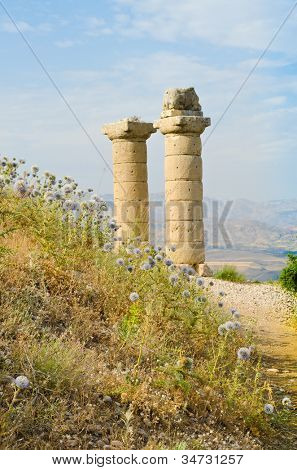 Kieffer Tumulus - colonnes doriques, Turquie