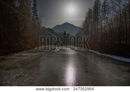 Klauzy In Winter, Slovak Paradise National Park, Slovakia