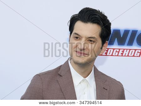 Ben Schwartz at the Los Angeles premiere of 'Sonic the Hedgehog' held at Paramount Theatre in Los Angeles, USA on January 25, 2020.