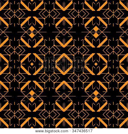 Pattern Design With Simple Shapes Can Use For Any Design Project