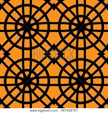 Pattern Design With Simple Shapes Can Use For Any Design Project
