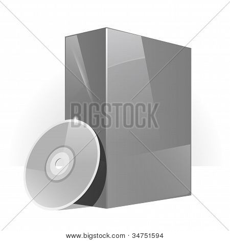 블랙 광택 패키지 상자