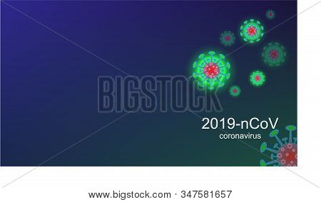 Coronavirus Outbreak And Coronaviruses Influenza Background. Coronavirus 2019-ncov. Pandemic Medical