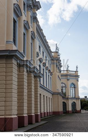 Berlin, Germany- October 5, 2019: View Of The Charlottenburg Palace , A District Of The Charlottenbu