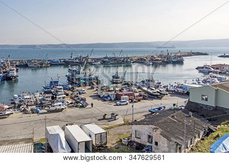 Rumelifeneri,istanbul,turkey-january 26,2020.rumelifeneri Is In Sarıyer Intracity District Of Istanb
