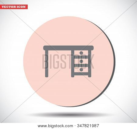 Tableicon Vector Icon , Lorem Ipsum Flat Design