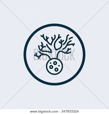 White Blood Cell Icon Isolated On White Background From Medical Collection. White Blood Cell Icon Tr