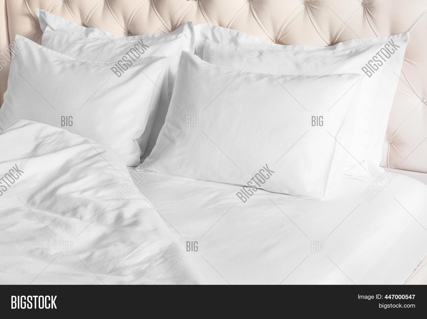 Bedroom Bed White Image & Photo (Free Trial) Bigstock