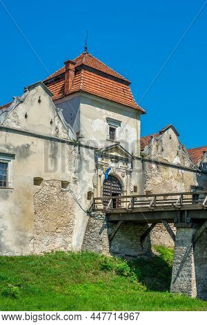 Svirzh Castle In Lviv Region Of Ukraine