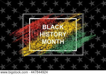 Black History Month Celebrate. Illustration Design Graphic Black History Month.