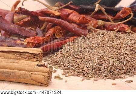 Beans With Garlic, Paprika And Mexican Oregano, Shallow Dof
