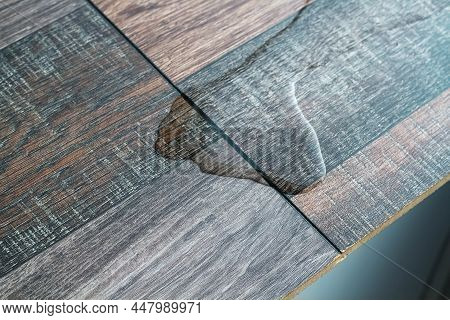 Laminate And Water. Wooden Floors Are Impervious To Moisture.