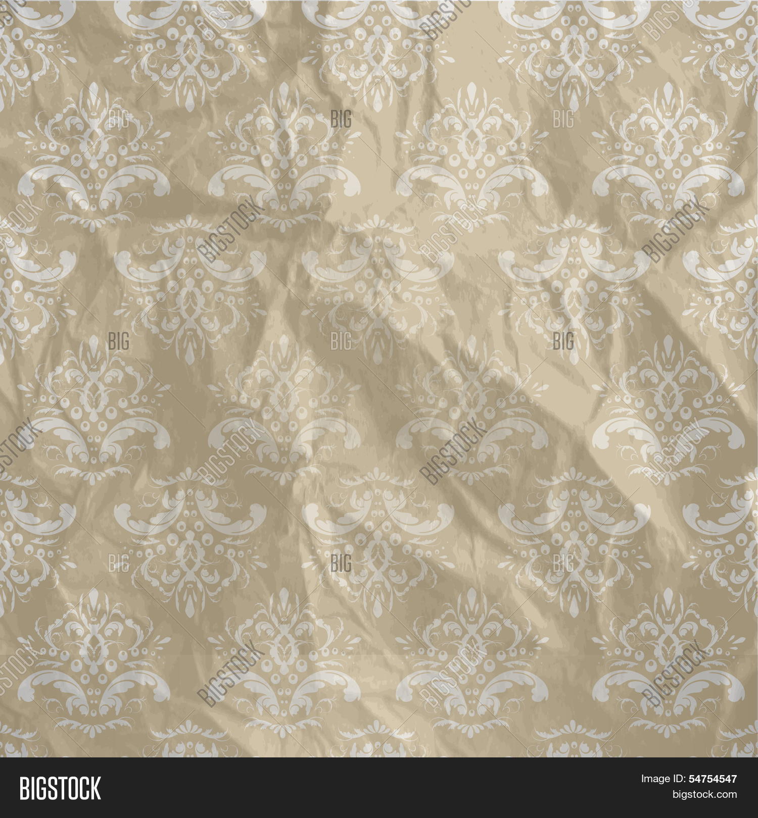 Wrinkled Wallpaper Vector & Photo (Free Trial) Bigstock