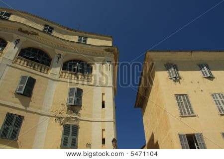 Old Buildings In Ile Rousse