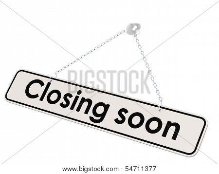 Closing soon banne