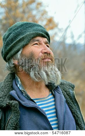 Old Mongoloid Man
