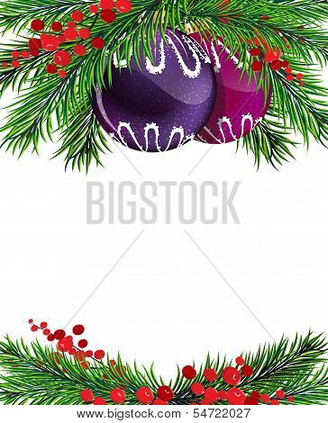 Christmas Tree Decorations With Winterberry Holly