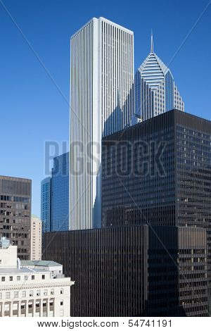View From The Hotel Window In Chicago